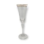 Gold-rim-champagne-flutes-party-rental-products-lux-and-lavish-luxandlavish-event-rentals-miami