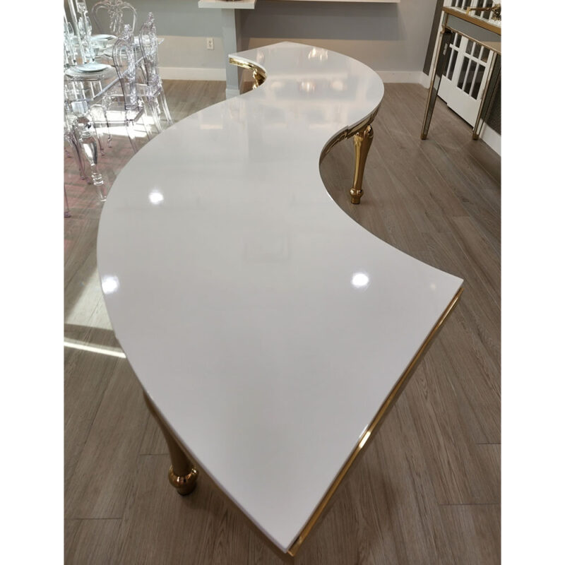 Serpentine-table-white-top-party-rental-products-lux-and-lavish-luxandlavish-event-rentals-miami